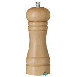 Młynek do pieprzu drewniany, jasne drewno, ⌀57x(H)165mm| 469705 HENDI