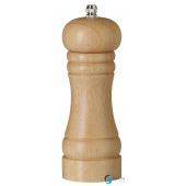 Młynek do pieprzu drewniany, jasne drewno, ⌀57x(H)165mm| 469705 HENDI