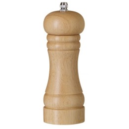 Młynek do soli drewniany, jasne drewno, ⌀57x(H)165mm | 469712 HENDI