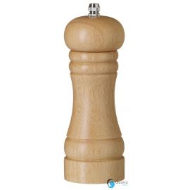 Młynek do soli drewniany, jasne drewno, ⌀57x(H)165mm | 469712 HENDI