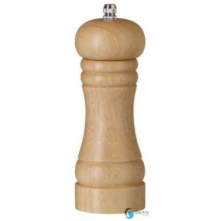 Młynek do soli drewniany, jasne drewno, ⌀57x(H)165mm | 469712 HENDI 