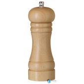 Młynek do soli drewniany, jasne drewno, ⌀57x(H)165mm | 469712 HENDI