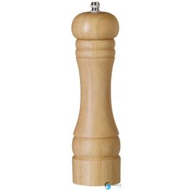 Młynek do pieprzu drewniany, jasne drewno, ⌀57x(H)215mm | 469729 HENDI