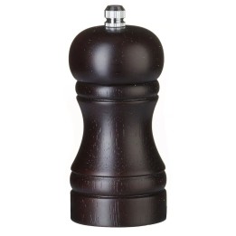 Młynek do soli drewniany, ciemne drewno, ⌀50x(H)113mm | 469774 HENDI