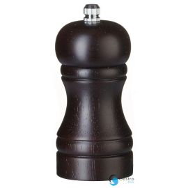 Młynek do soli drewniany, ciemne drewno, ⌀50x(H)113mm | 469774 HENDI