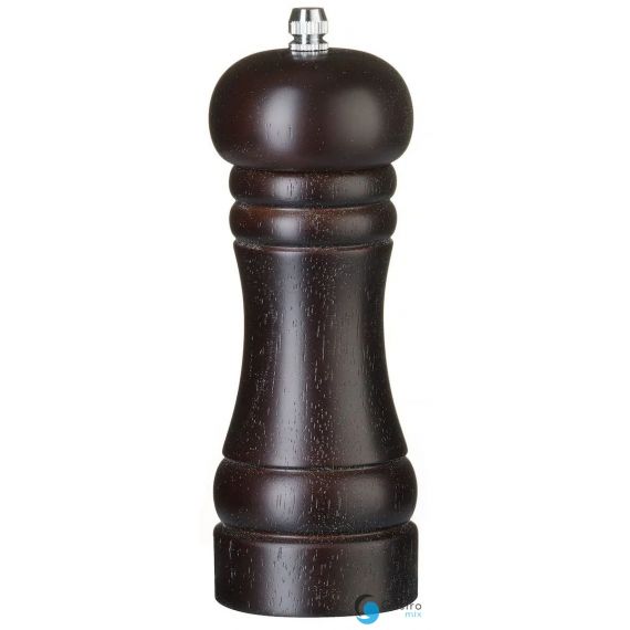 Młynek do soli drewniany, ciemne drewno, ⌀57x(H)165mm| 469798 HENDI 