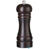 Młynek do soli drewniany, ciemne drewno, ⌀57x(H)165mm| 469798 HENDI