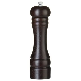Młynek do soli drewniany, ciemne drewno, ⌀57x(H)215mm | 469811 HENDI