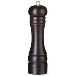 Młynek do soli drewniany, ciemne drewno, ⌀57x(H)215mm | 469811 HENDI