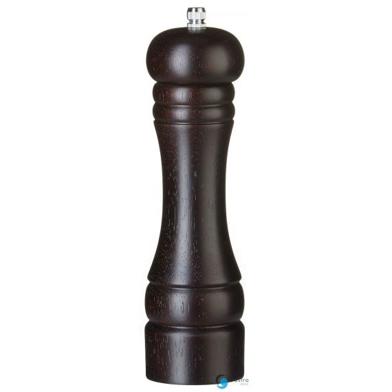 Młynek do soli drewniany, ciemne drewno, ⌀57x(H)215mm | 469811 HENDI 