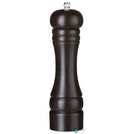 Młynek do soli drewniany, ciemne drewno, ⌀57x(H)215mm | 469811 HENDI 