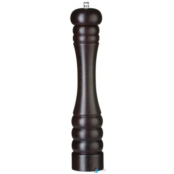 Młynek do pieprzu drewniany, ciemne drewno, ⌀60x(H)315mm | 469828 HENDI 