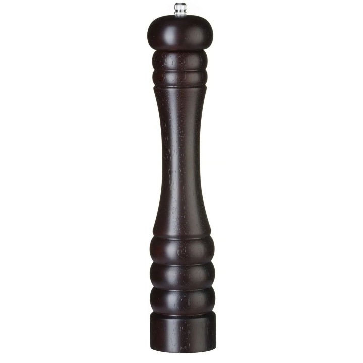 Młynek do soli drewniany, ciemne drewno, ⌀60x(H)315mm| 469835 HENDI