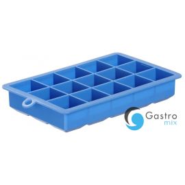 Forma do kostek lodu mini, BarUp, niebieski, 190x120x(H)35mm | 679043 HENDI