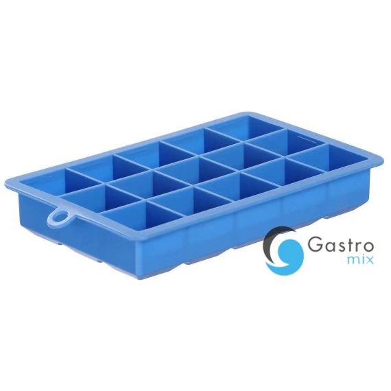 Forma do kostek lodu mini, BarUp, niebieski, 190x120x(H)35mm | 679043 HENDI 