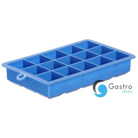 Forma do kostek lodu mini, BarUp, niebieski, 190x120x(H)35mm | 679043 HENDI 