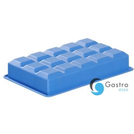 Forma do kostek lodu mini, BarUp, niebieski, 190x120x(H)35mm | 679043 HENDI