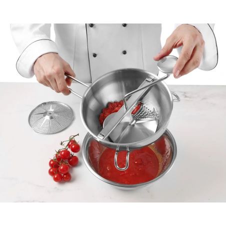 Sito do przecierania warzyw, 400x215x(H)175mm | 515501 HENDI 