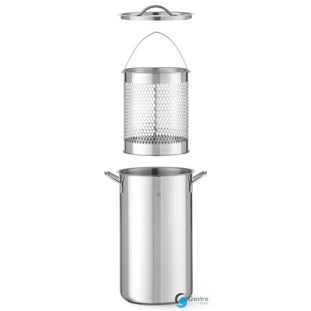 Garnek XL do szparagów, 5,5L, ⌀162x(H)280mm | 833100 hendi 
