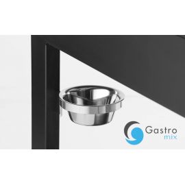  Grill gazowy Tampa, czarny, 10kW, 1260x580x(H)900mm| 700044 HENDI