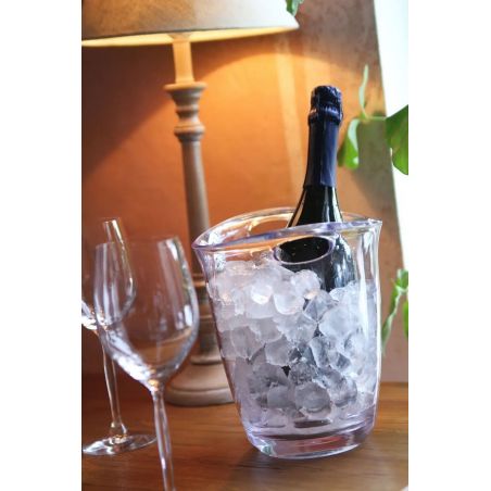 Wiaderko na winodo szampana, przezroczyste | 593158 hendi 