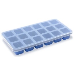 Forma do kostek lodu mini z pokrywką, BarUp, niebieski, 217x114x(H)30mm | 679074 HENDI