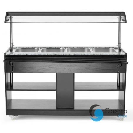 Bufet do ciepłych potraw, GN 1/1 | 274064 HENDI 