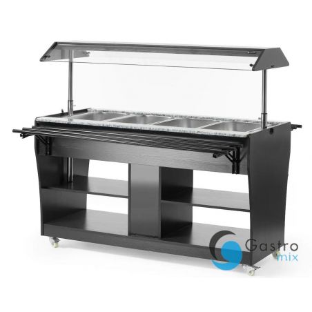 Bufet do ciepłych potraw, GN 1/1 | 274064 HENDI 