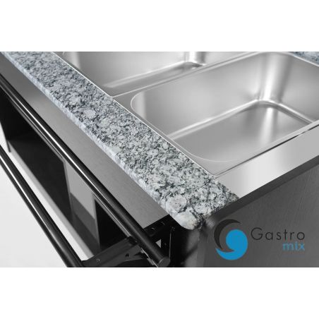 Bufet do ciepłych potraw, GN 1/1 | 274064 HENDI 