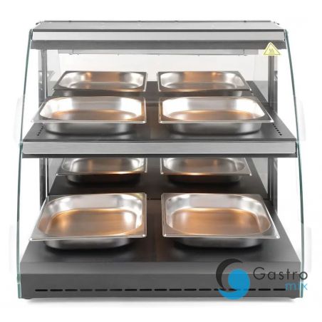 Witryna grzewcza kwarcowa, 2-poziomowa 