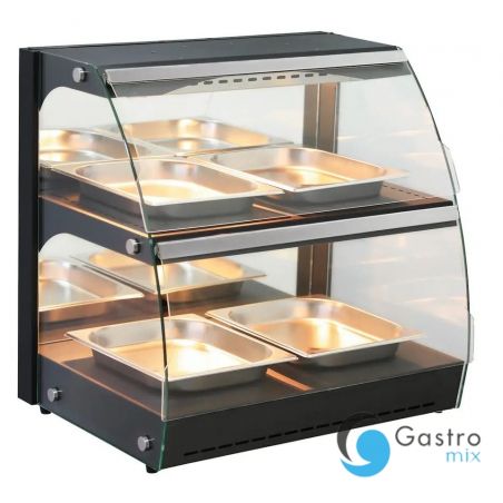 Witryna grzewcza kwarcowa, 2-poziomowa 