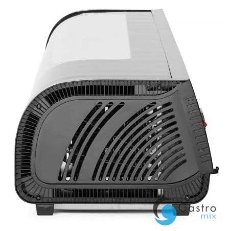 Witryna chłodnicza do sushi, Arktic, W zestawie pojemniki: 4x GN 1/3 (H) 40 mm., GN 1/3, czarny |... 