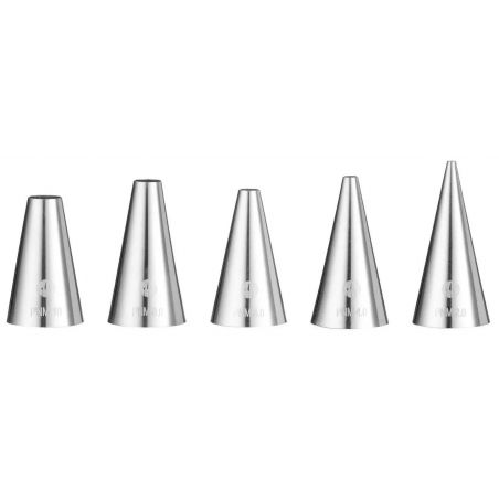 Końcówki do rękawów proste, HENDI, ø2-4-6-8-10 | 551691 HENDI 