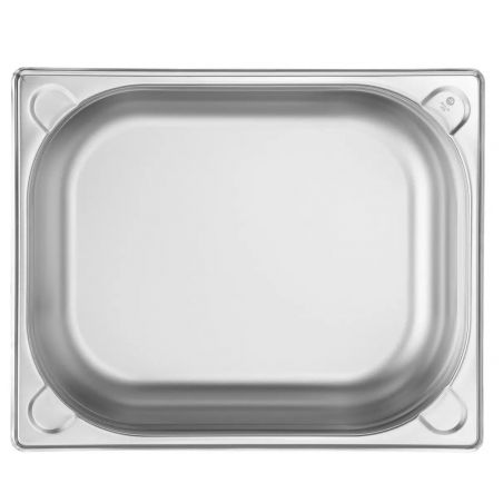 Pojemnik GN Kitchen Line, stal nierdzewna, 1/2-100mm | 806333 HENDI 