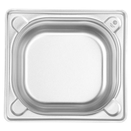 Pojemnik GN Kitchen Line, stal nierdzewna, 1/6-100mm | 806630 HENDI 