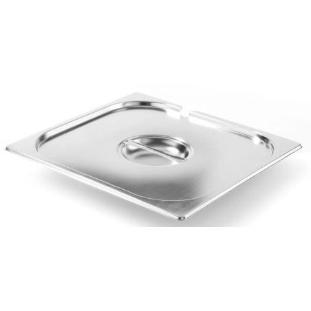 Pokrywka Kitchen Line do GN 2/3 z wycięciem na chochlę | 806920 hendi 
