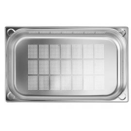  Pojemnik GN Kitchen Line-perforowany,1/1-100mm | 807132 hendi
