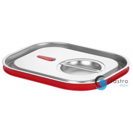 Pokrywka   GN 1/2 do pojemników GN z uszczelką silikonową,, Kitchen Line, 265x325mm | 807620 hendi