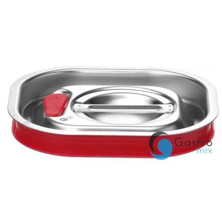 Pokrywka GN 1/6 do pojemników GN z uszczelką silikonową, Kitchen Line, 156x142mm | 807651 hendi 