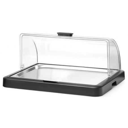 Pojedyncza witrynka chłodząca roll-top Duo UNIQ | 871805 HENDI 