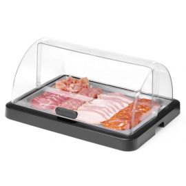  Pojedyncza witrynka chłodząca roll-top Duo UNIQ | 871805 HENDI