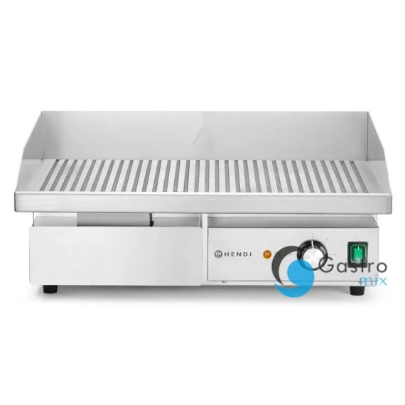 Płyta grillowa żebrowana, Budget Line, ryflowana, 220-240V/3000W | 154984 hendi 
