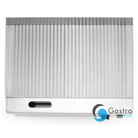 Płyta grillowa żebrowana, Budget Line, ryflowana, 220-240V/3000W | 154984 hendi 