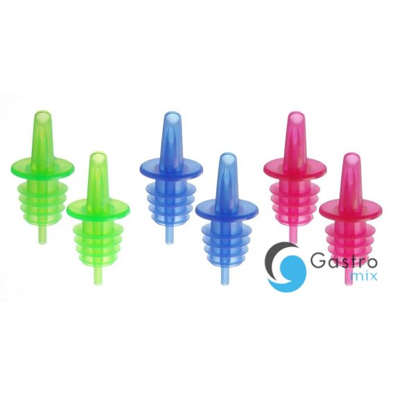 Nalewak, 2 szt. niebieskie, 2 szt. czerwone, 2 szt. zielone-zestaw 6 szt. | 599457 hendi 