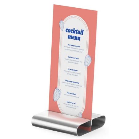 Podstawka pod kartę menu, 6 szt.  | 665251 HENDI 