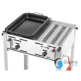  Grill-Master Maxi 50/50, HENDI, 11kW, 850x675x(H)600mm | 154540 hendi
