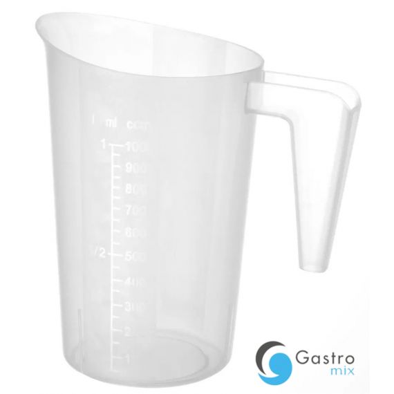 Miarka z polipropylenu piętrowalna, 1L | 567821 hendi 