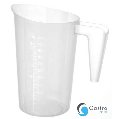 Miarka z polipropylenu piętrowalna, 1L | 567821 hendi 