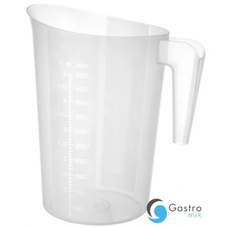 Miarka z polipropylenu piętrowalna-5 l | 567852 hendi 
