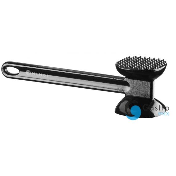 Tłuczek do mięsa, czarny, 255x65x(H)70mm | 513118 hendi 